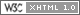 Estándar W3C sobre XHTML 1.0